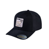 Hunter V2 6-Panel Baseball Cap with Black front and Black back