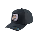 Lynx V2 6-Panel Baseball Cap with Dark Grey front and Dark Grey back