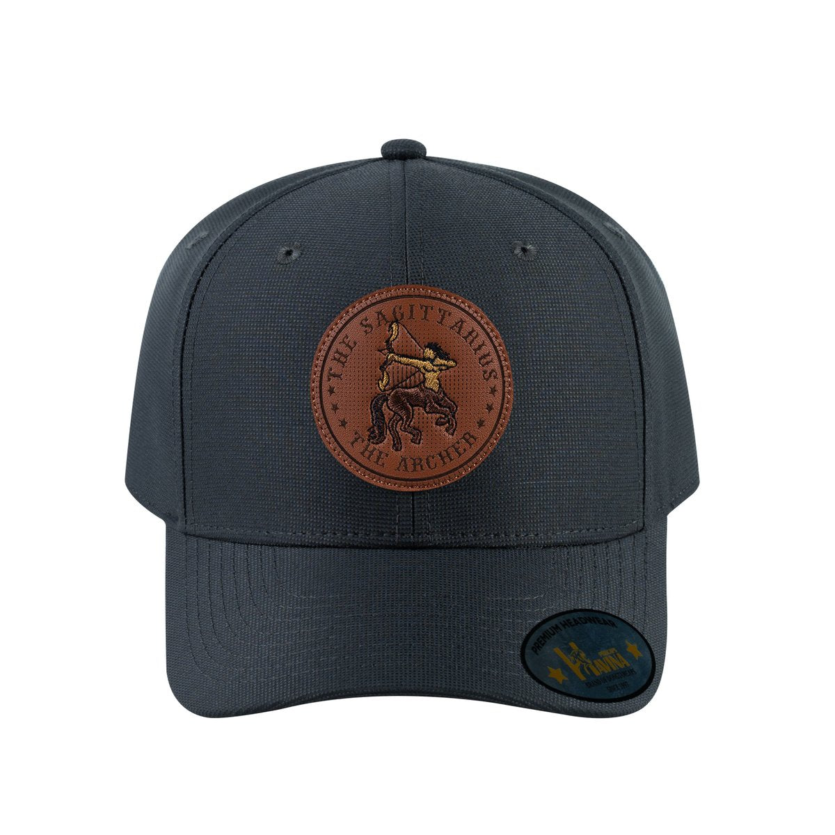 Sagittarius Zodiac V2 6-Panel Baseball Cap with Dark Grey front and Dark Grey back
