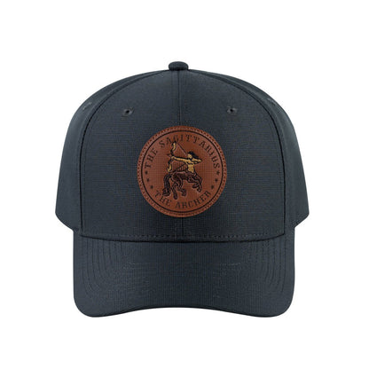 Sagittarius Zodiac V2 6-Panel Baseball Cap with Dark Grey front and Dark Grey back