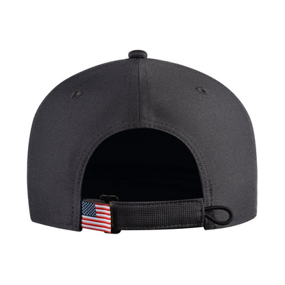 Reindeer V2 6-Panel Baseball Cap with Dark Grey front and Dark Grey back