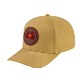 Cancer Zodiac V2 6-Panel Baseball Cap with Khaki front and Khaki back