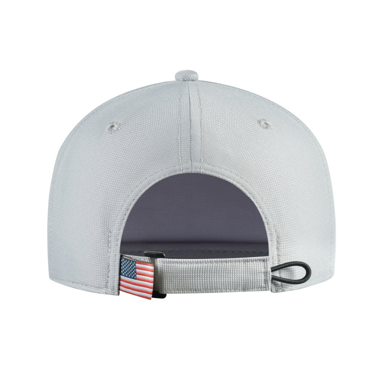 Hunter V2 6-Panel Baseball Cap with Light Grey front and Light Grey back