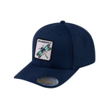 Dragonfly V2 6-Panel Baseball Cap with Navy front and Navy back