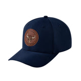 Taurus Zodiac V2 6-Panel Baseball Cap with Navy front and Navy back