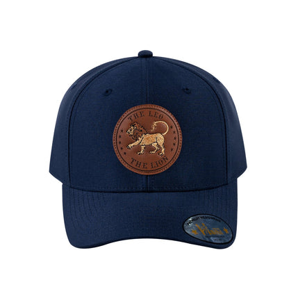 Leo Zodiac V2 6-Panel Baseball Cap with Navy front and Navy back