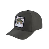 Bass V2 6-Panel Baseball Cap with Olive front and Olive back