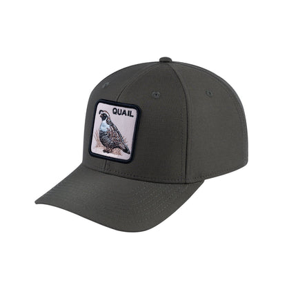 Quail V2 6-Panel Baseball Cap with Olive front and Olive back