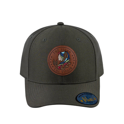 Virgo Zodiac V2 6-Panel Baseball Cap with Olive front and Olive back