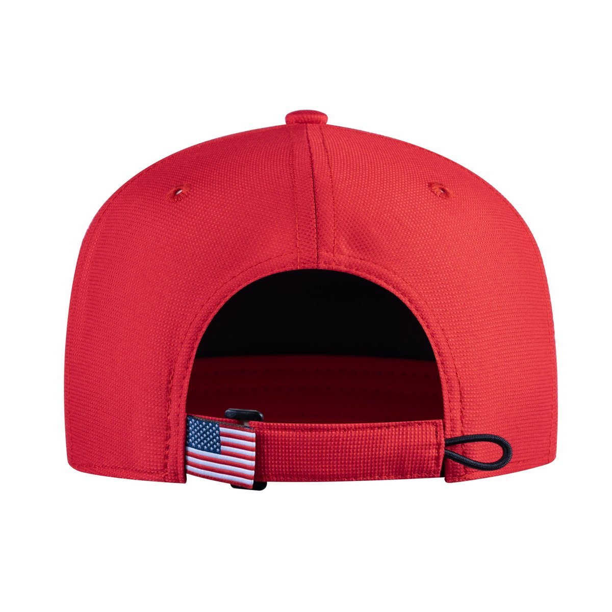 Wolf V2 6-Panel Baseball Cap with Red front and Red back
