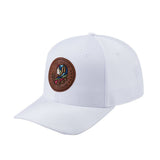 Virgo Zodiac V2 6-Panel Baseball Cap with White front and White back