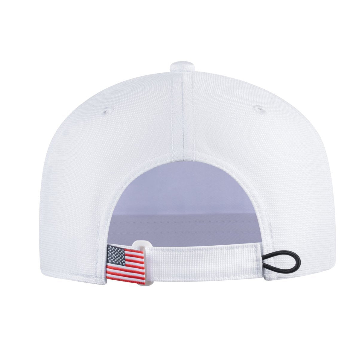 Red Fox V2 6-Panel Baseball Cap with White front and White back