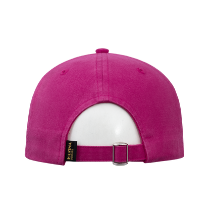 Family Cruise, Traveling 6-Panel Baseball Cap with Pink front and Pink back