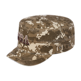 USA Military Hat with Khaki Camo front and Khaki Camo back