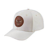 Taurus Zodiac V2 6-Panel Baseball Cap with Beige front and Beige back