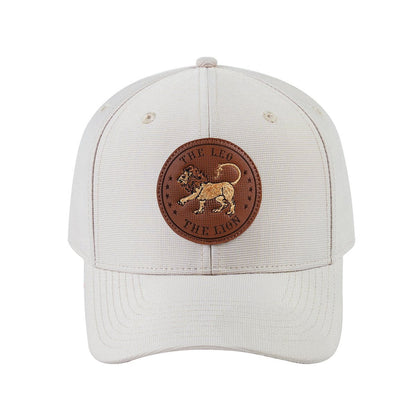 Leo Zodiac V2 6-Panel Baseball Cap with Beige front and Beige back