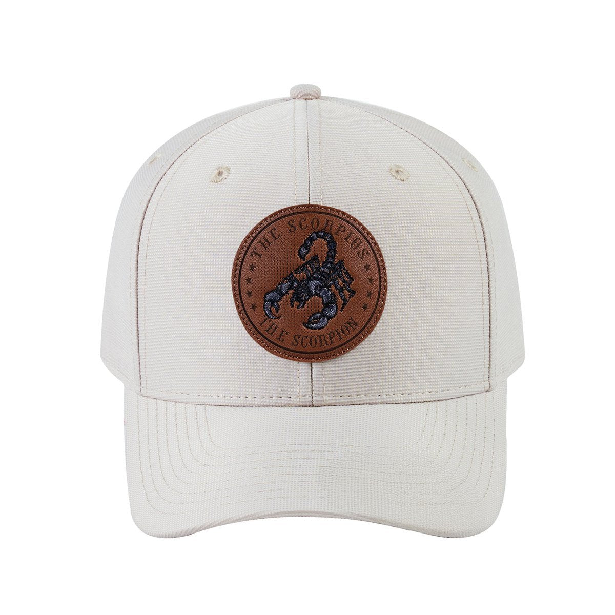 Scorpio Zodiac V2 6-Panel Baseball Cap with Beige front and Beige back