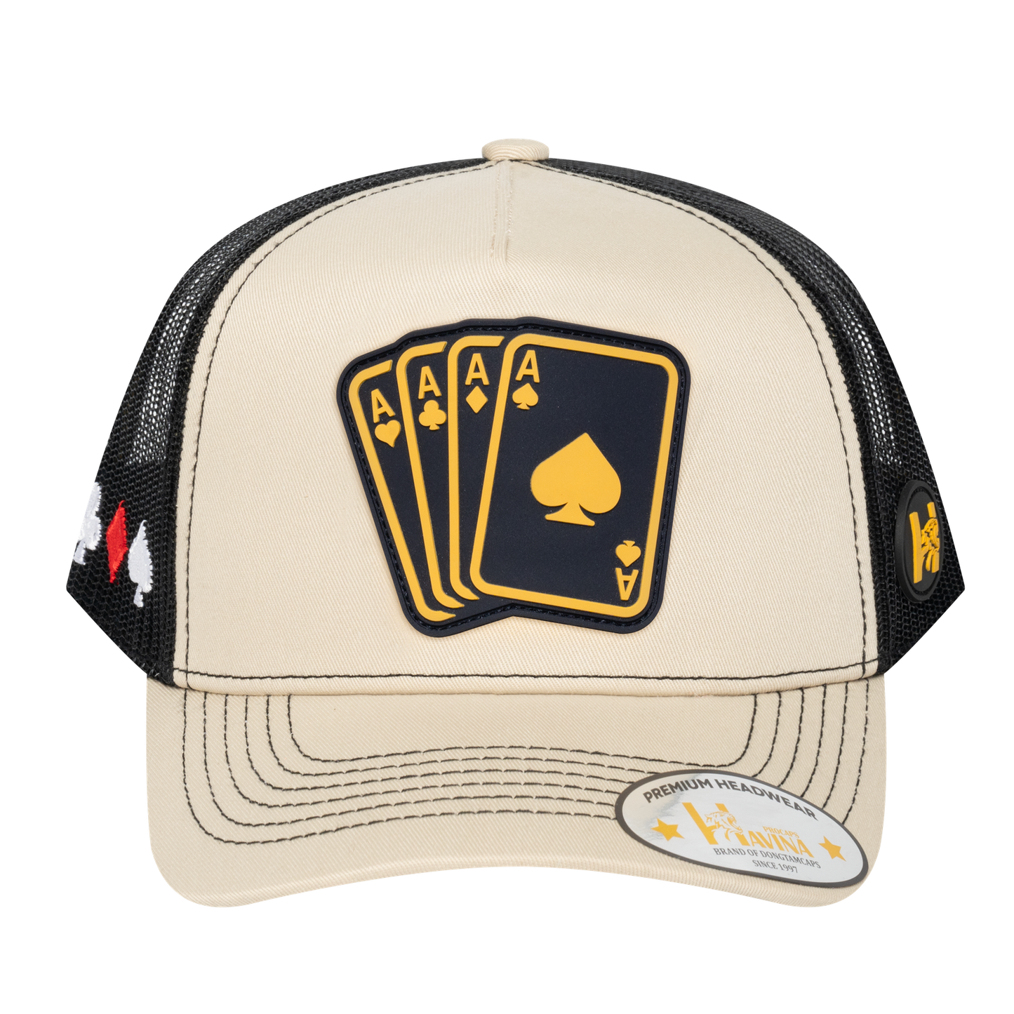 Winner Poker 10JQKA 5-Panel Trucker Hat - T5-BETC-B-WINNER1 gallery image base
