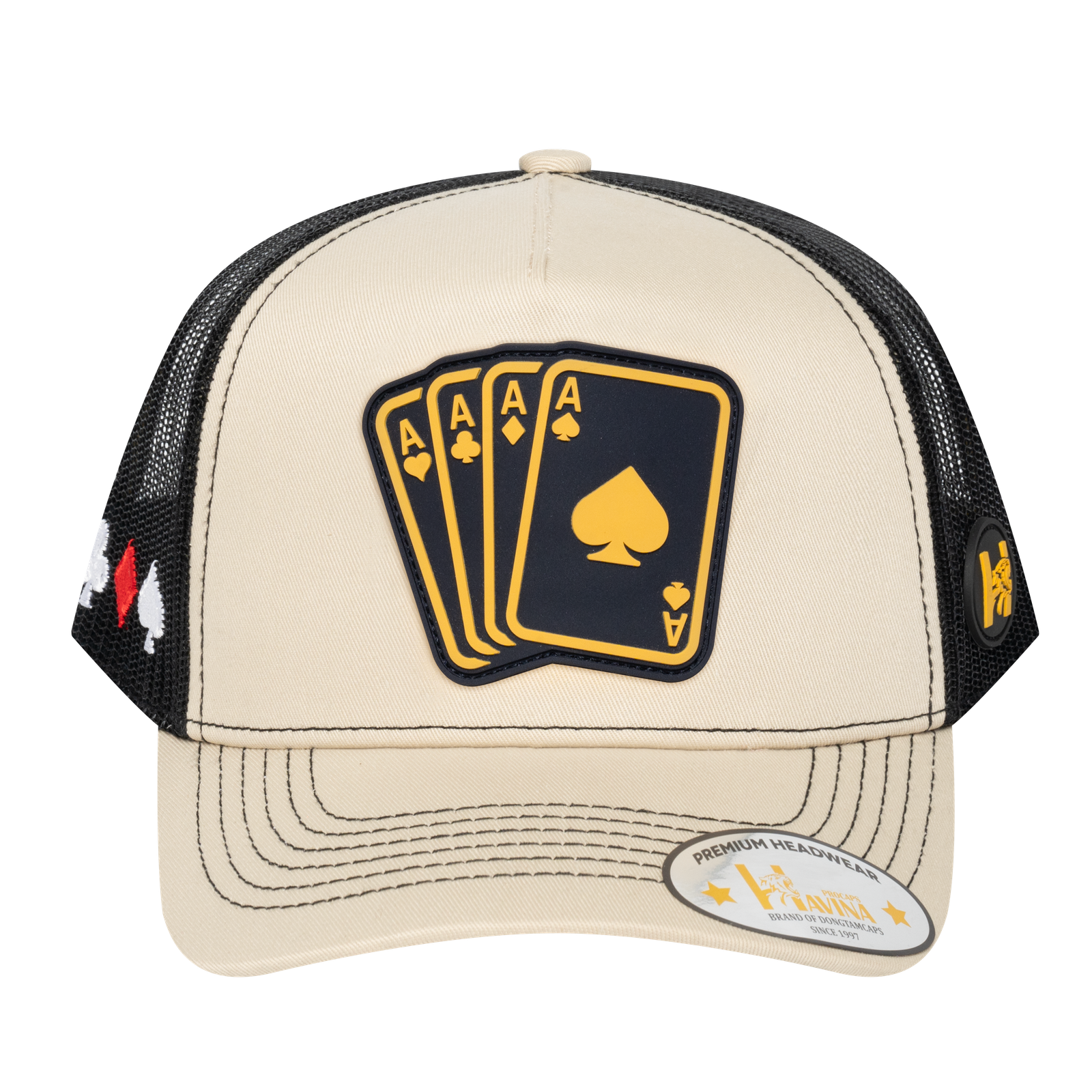 Winner Poker 10JQKA 5-Panel Trucker Hat - T5-BETC-B-WINNER1 gallery image base