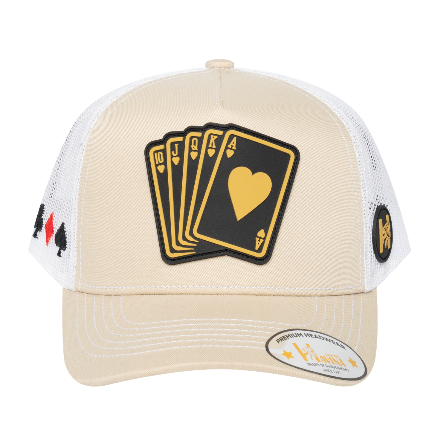 Poker 10JQKA 5-Panel Trucker Hat - T5-BETC-W-POKER1 gallery image base