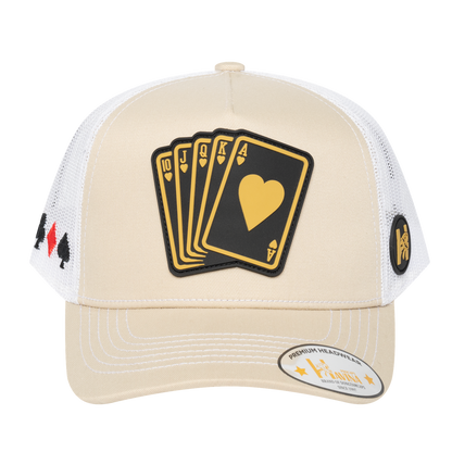 Poker 10JQKA 5-Panel Trucker Hat - T5-BETC-W-POKER1 gallery image base