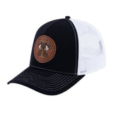 Gemini Zodiac V2 5-Panel Trucker Hat with Black front and White back