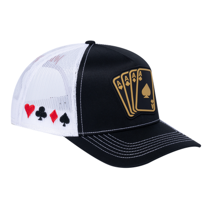 Winner Poker 10JQKA 5-Panel Trucker Hat - T5-BTC-W-WINNER1 gallery image 1