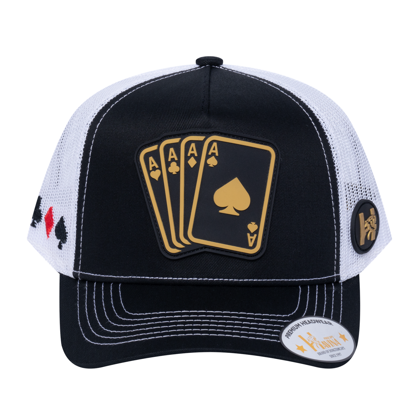 Winner Poker 10JQKA 5-Panel Trucker Hat - T5-BTC-W-WINNER1 gallery image base