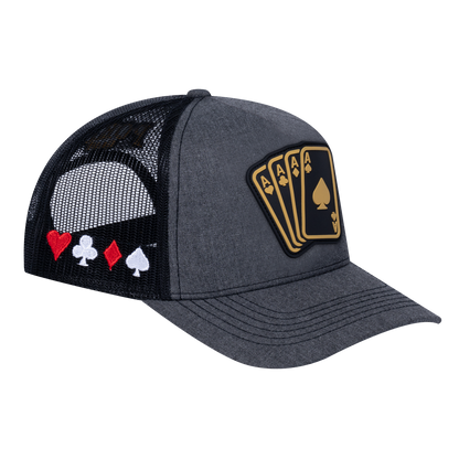 Winner Poker 10JQKA 5-Panel Trucker Hat - T5-DGHT-B-WINNER1 gallery image 1