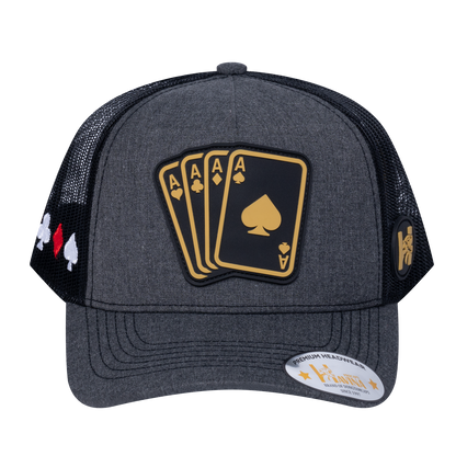 Winner Poker 10JQKA 5-Panel Trucker Hat - T5-DGHT-B-WINNER1 gallery image base