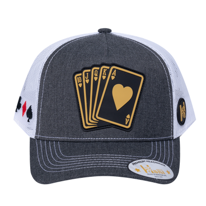 Poker 10JQKA 5-Panel Trucker Hat - T5-DGHT-W-POKER1 gallery image base