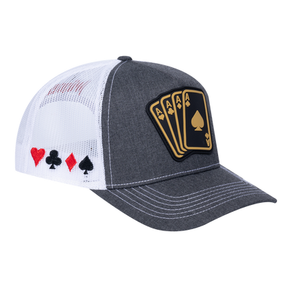 Winner Poker 10JQKA 5-Panel Trucker Hat - T5-DGHT-W-WINNER1 gallery image 1
