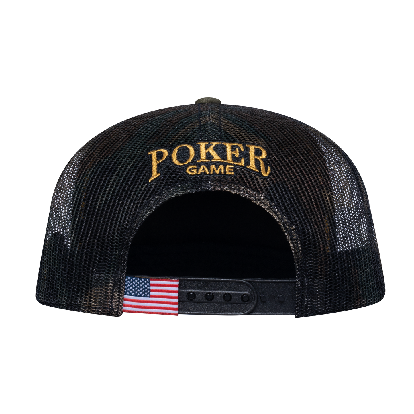 Poker 10JQKA 5-Panel Trucker Hat - T5-GREENCM-GREENCM-POKER1 gallery image 3