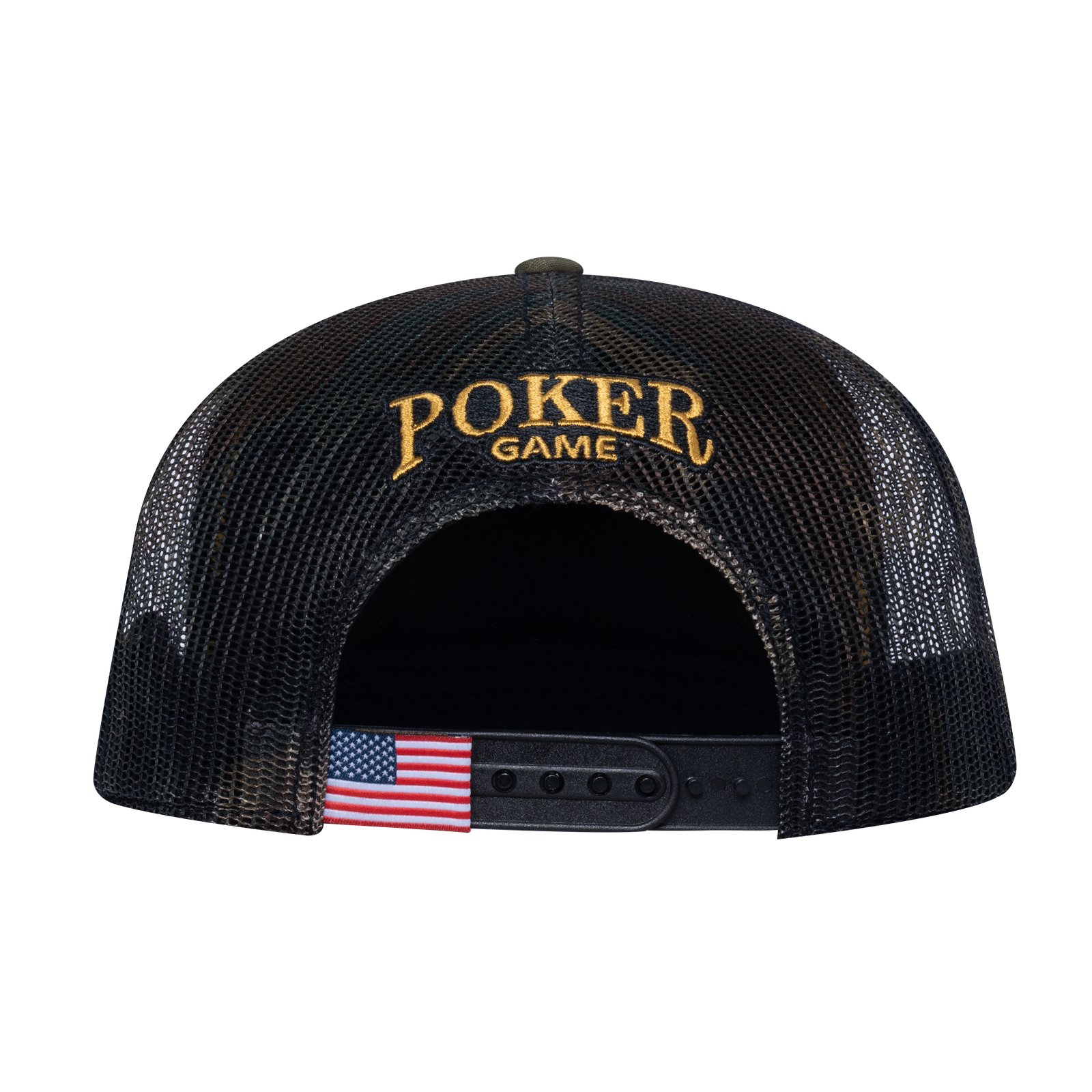 Poker 10JQKA 5-Panel Trucker Hat - T5-GREENCM-GREENCM-POKER1 gallery image 3