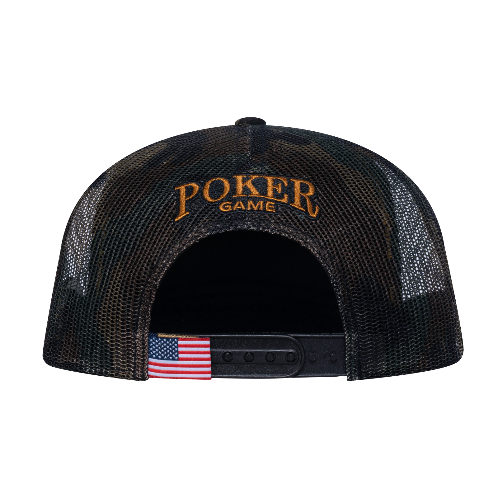 Poker 10JQKA 5-Panel Trucker Hat - T5-GREENCM-GREENCM-POKER2 gallery image 3