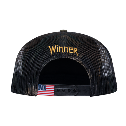 Winner Poker 10JQKA 5-Panel Trucker Hat - T5-GREENCM-GREENCM-WINNER1 gallery image base