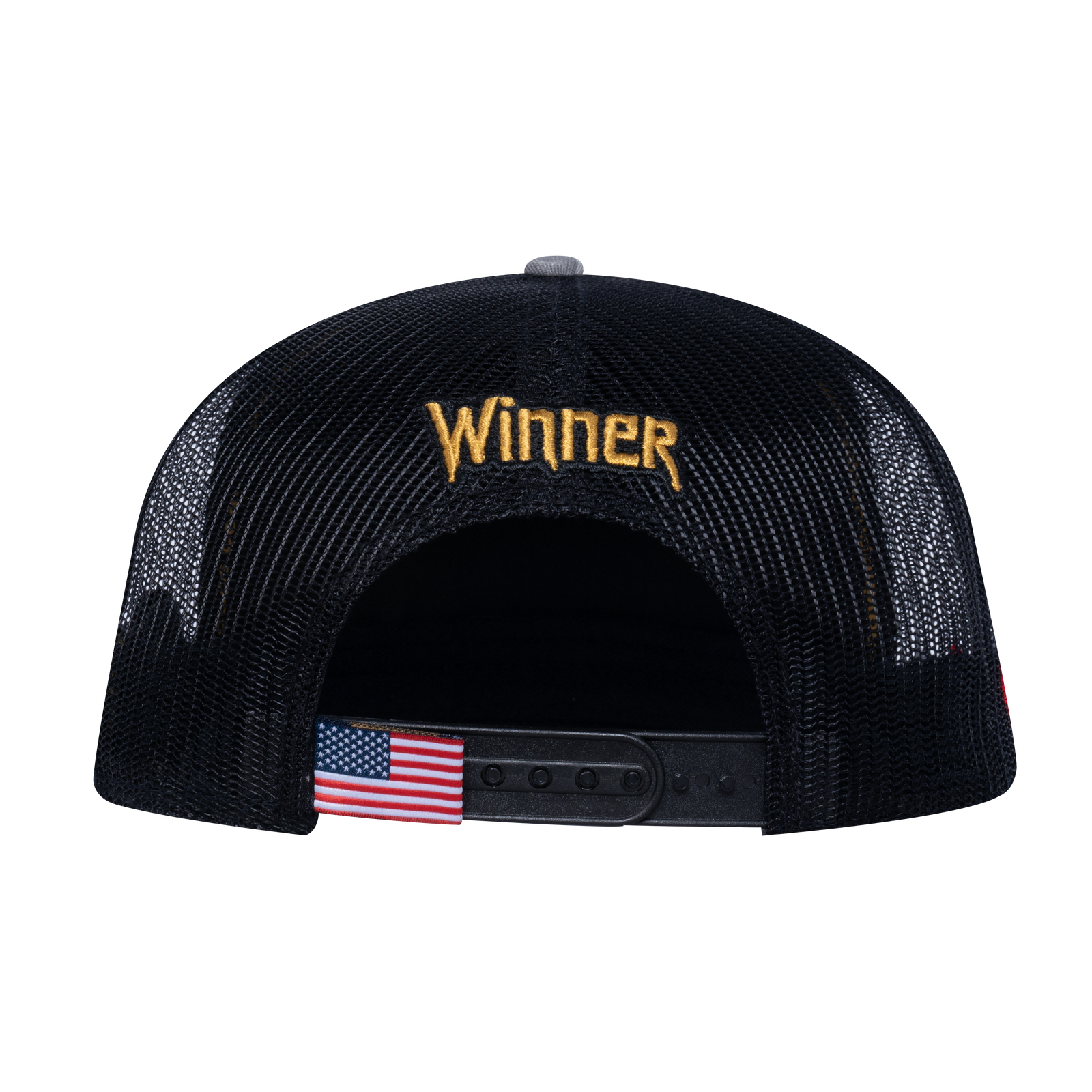 Winner Poker 10JQKA 5-Panel Trucker Hat - T5-GREYCM-B-WINNER1 gallery image 3