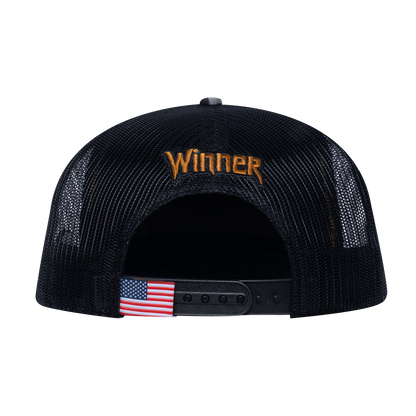 Winner Poker 10JQKA 5-Panel Trucker Hat - T5-GREYCM-B-WINNER2 gallery image 3