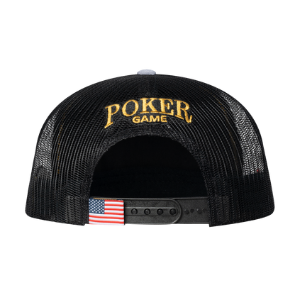 Poker 10JQKA 5-Panel Trucker Hat - T5-LGHT-B-POKER1 gallery image 3