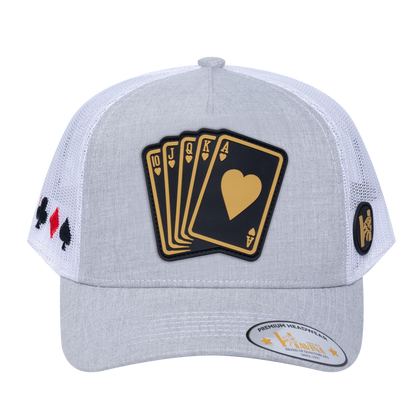 Poker 10JQKA 5-Panel Trucker Hat - T5-LGHT-W-POKER1 gallery image base