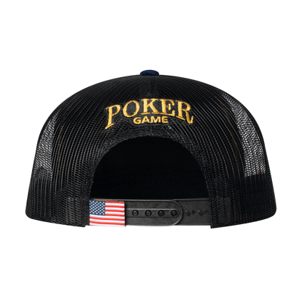 Poker 10JQKA 5-Panel Trucker Hat - T5-NTC-B-POKER1 gallery image 3