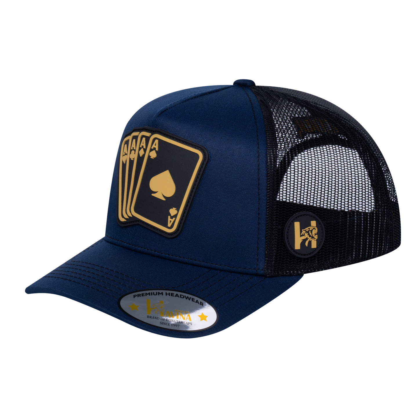 Winner Poker 10JQKA 5-Panel Trucker Hat - T5-NTC-B-WINNER1 gallery image 1