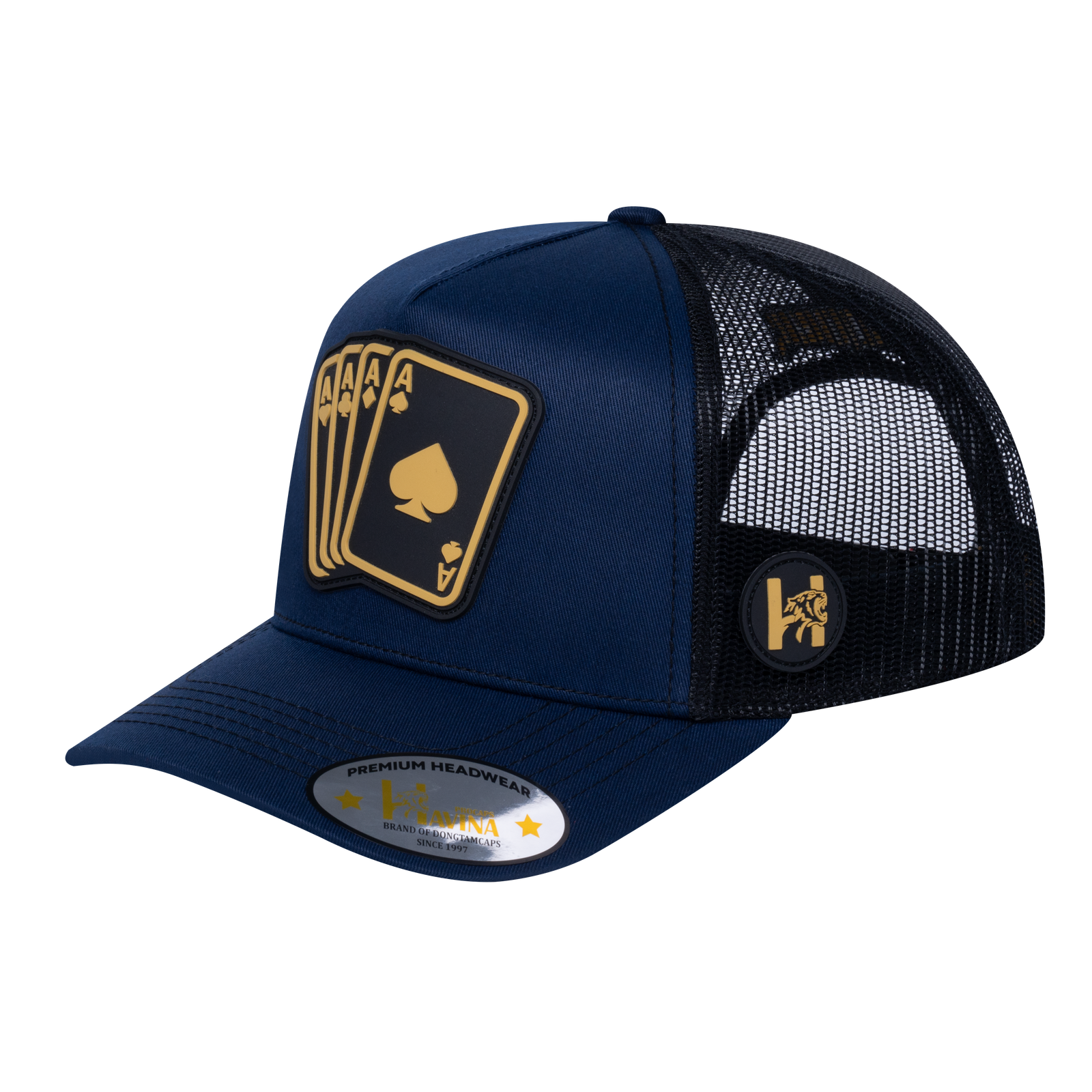 Winner Poker 10JQKA 5-Panel Trucker Hat - T5-NTC-B-WINNER1 gallery image 1