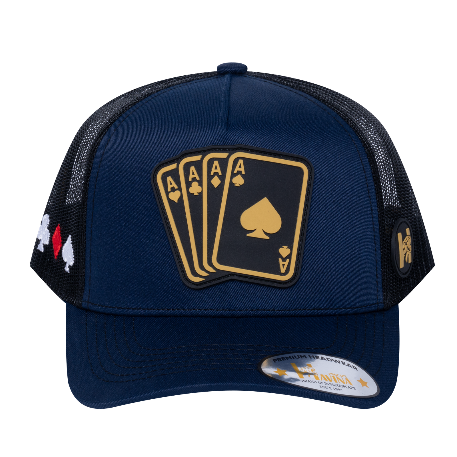 Winner Poker 10JQKA 5-Panel Trucker Hat - T5-NTC-B-WINNER1 gallery image 3