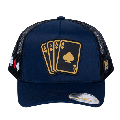 Winner Poker 10JQKA 5-Panel Trucker Hat - T5-NTC-B-WINNER1 gallery image 3