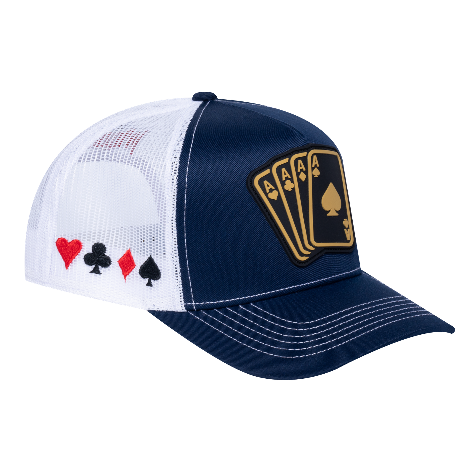 Winner Poker 10JQKA 5-Panel Trucker Hat - T5-NTC-W-WINNER1 gallery image 1