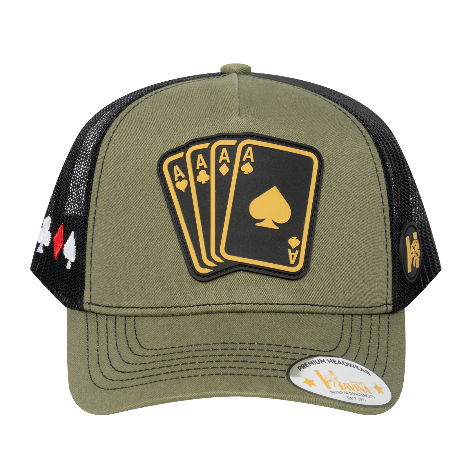 Winner Poker 10JQKA 5-Panel Trucker Hat - T5-OLCT-B-WINNER1 gallery image base