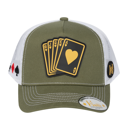 Poker 10JQKA 5-Panel Trucker Hat - T5-OLCT-W-POKER1 gallery image base