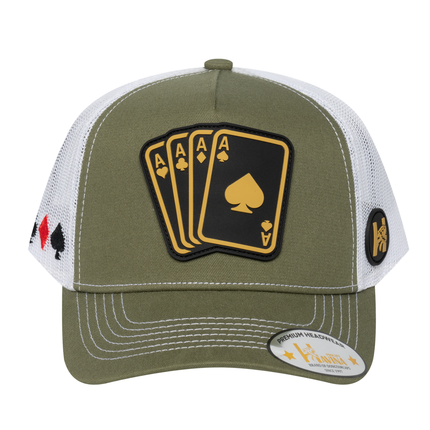 Winner Poker 10JQKA 5-Panel Trucker Hat - T5-OLCT-W-WINNER1 gallery image base