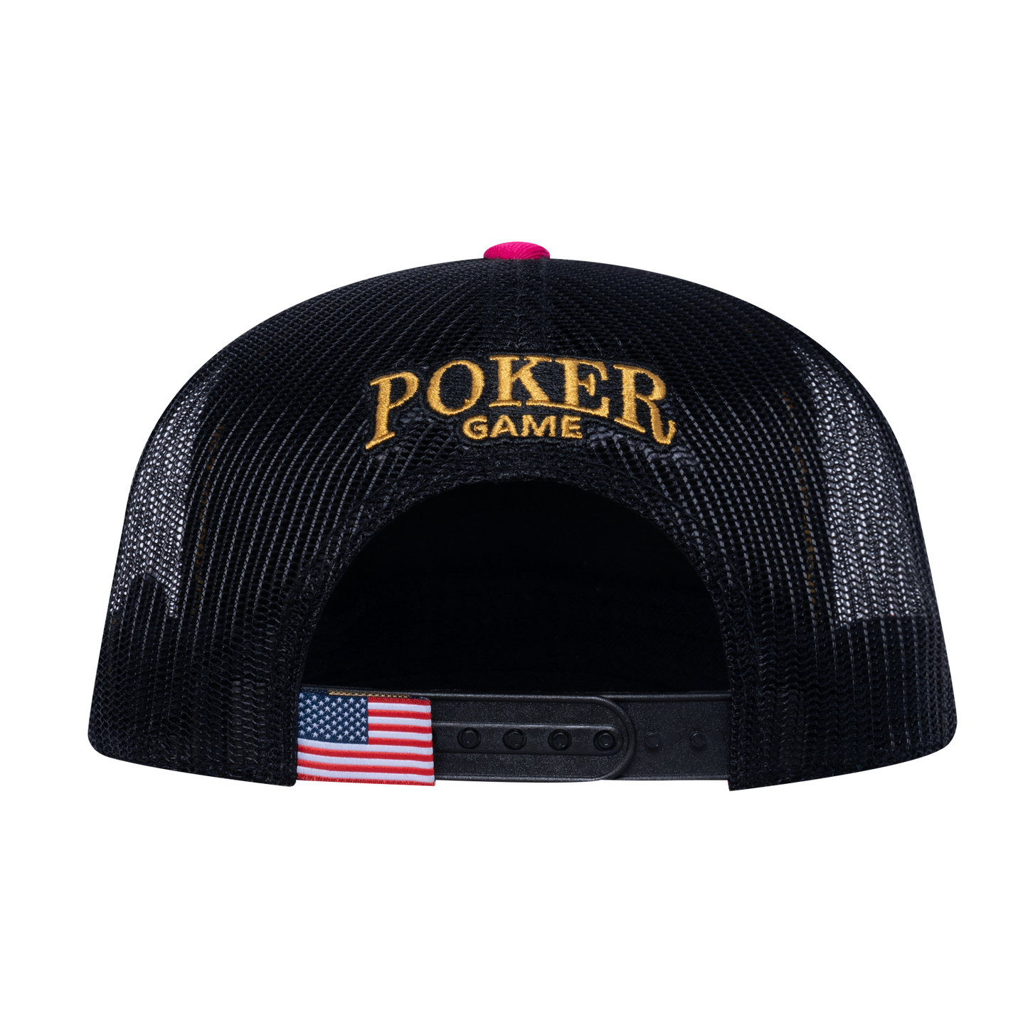 Poker 10JQKA 5-Panel Trucker Hat - T5-P2304CT-B-POKER1 gallery image 3